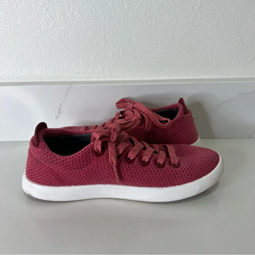 Allbirds Womens Tree Piper Sneakers Lux Pink Lightweight Washable Shoes Size 7 - Picture 8 of 16